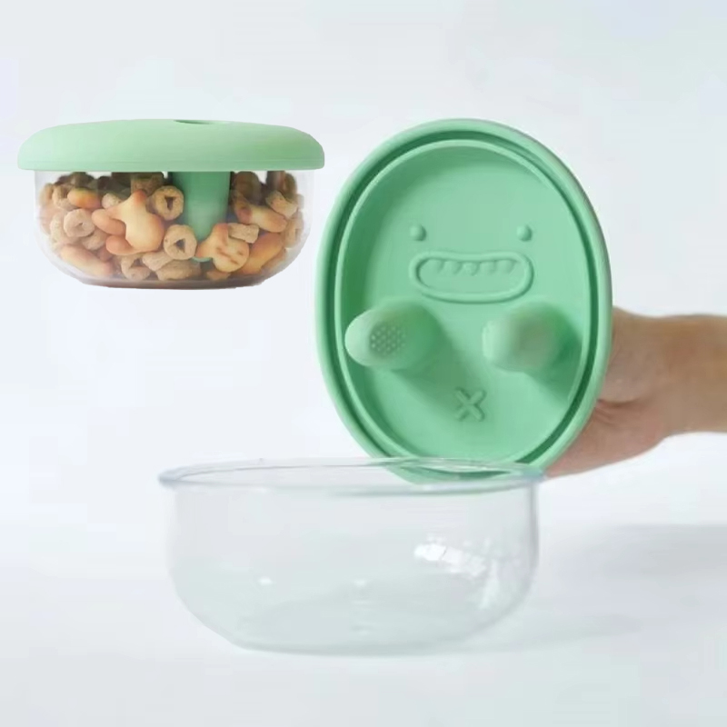 Food And Snacks For Picnic - 손을 깨끗이 유지하세요 실리콘 뚜껑이 있는