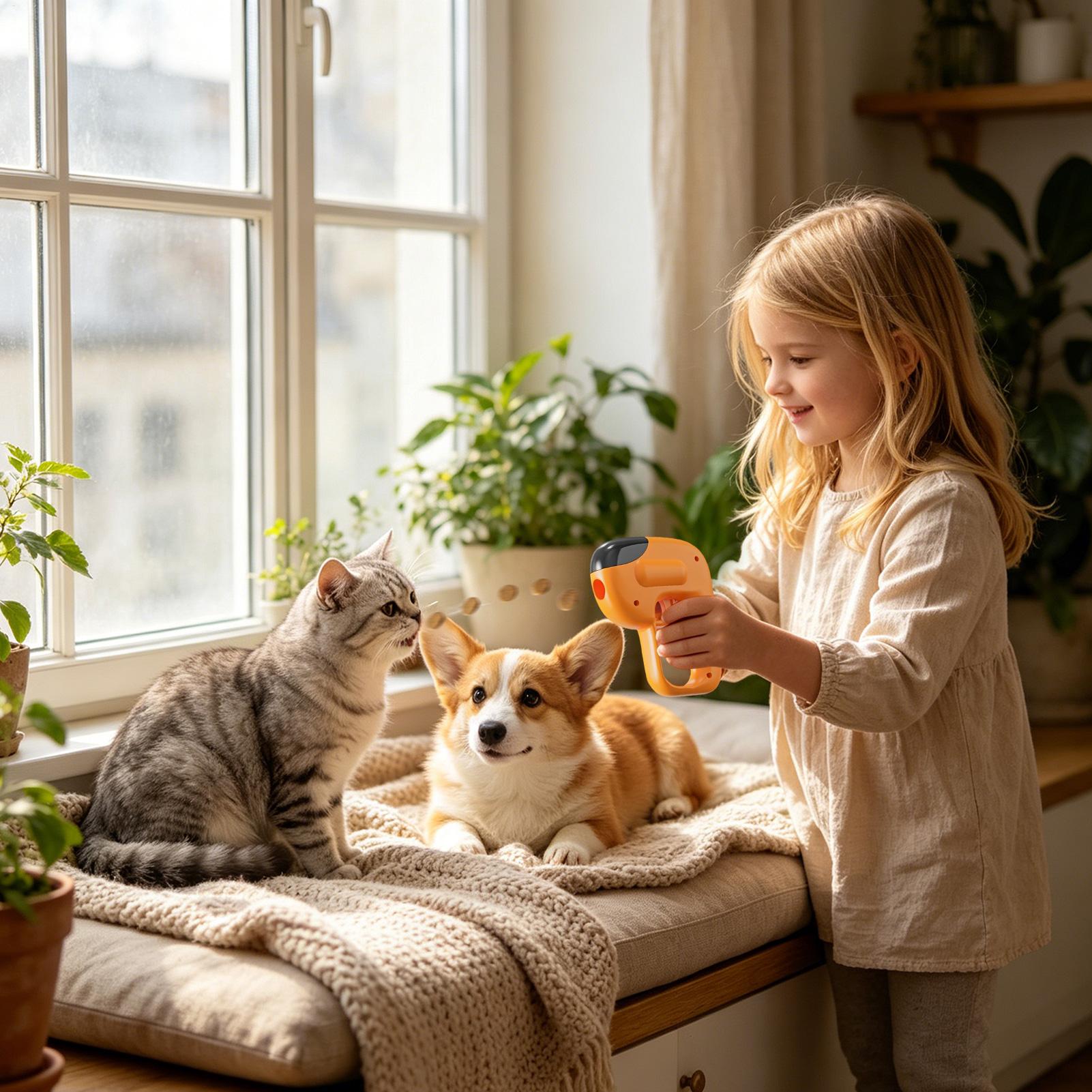고양이 간식 발사기 강아지 간식 배급기 새끼 고양이 사 - Food Lovers Snacks 리뷰 및 가격