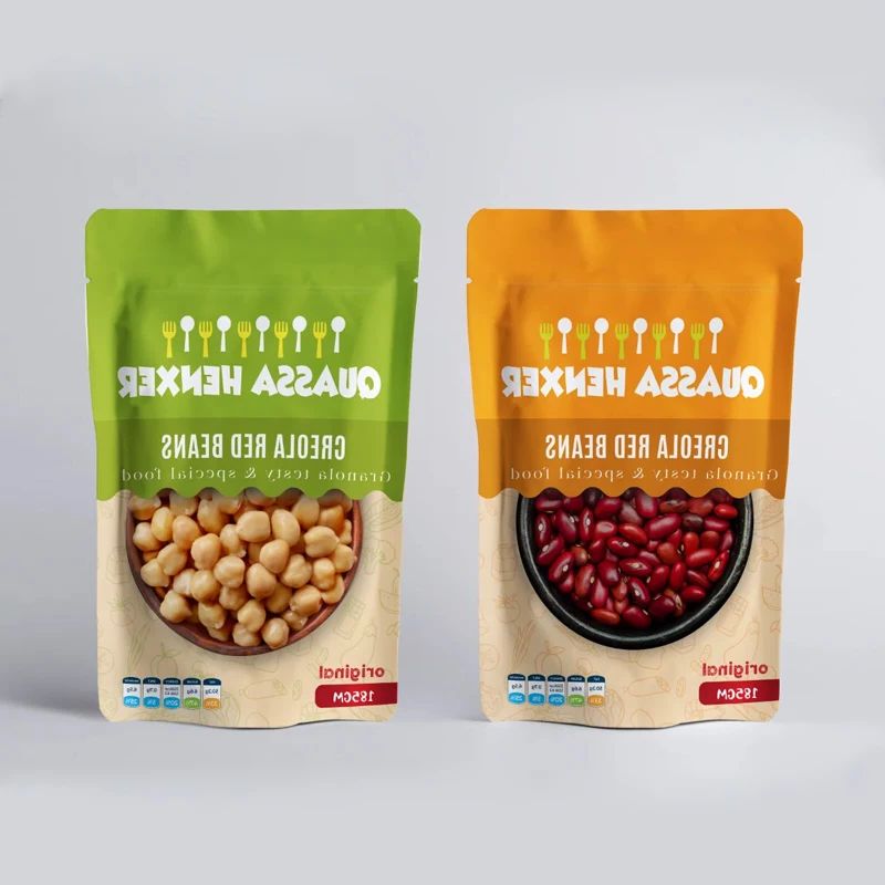 알루미늄 호일 백 스탠딩 지퍼 백 맞춤형 풀컬러 인쇄  - Food Lovers Snacks 리뷰 및 가격