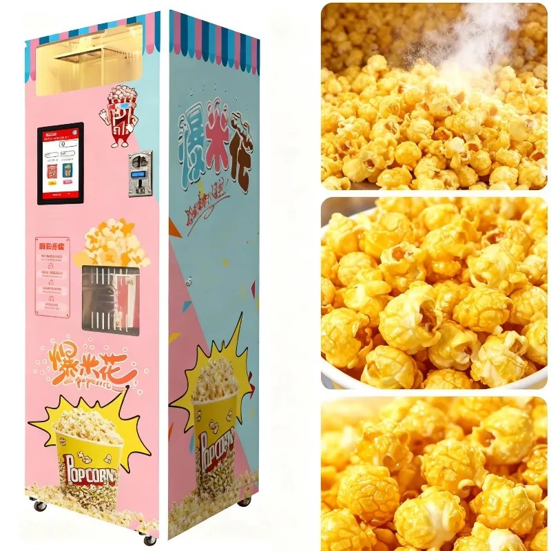 맞춤형 최고 판매 지능형 고기술 자동 팝콘 제조기 팝콘 - Snacks Food Usa 리뷰 및 가격