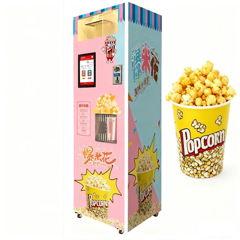 맞춤형 최고 판매 지능형 고기술 자동 팝콘 제조기 팝콘 - Snacks Food Usa 리뷰 및 가격