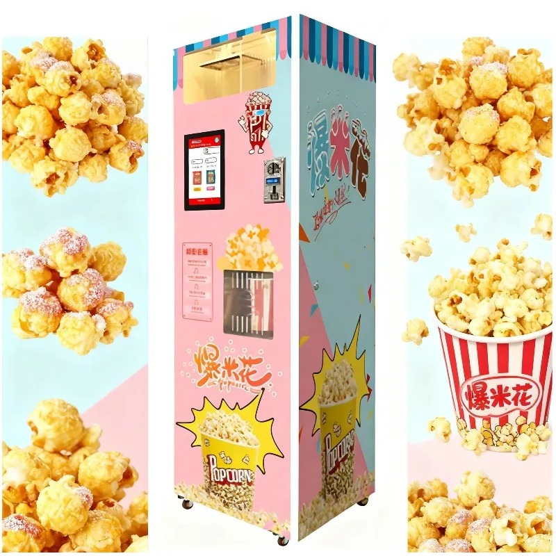 맞춤형 최고 판매 지능형 고기술 자동 팝콘 제조기 팝콘 - Snacks Food Usa 리뷰 및 가격