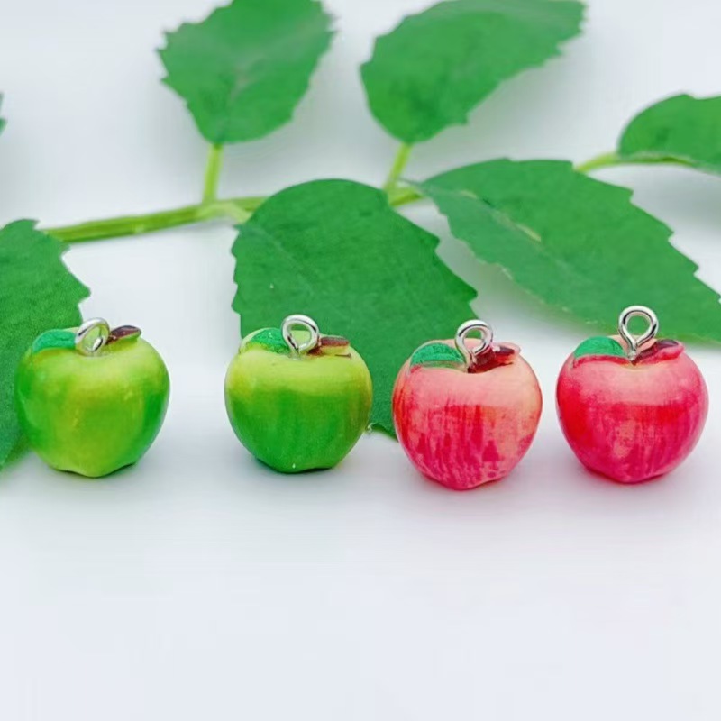 10pcs 시뮬레이션 애플 그린 레드 미니어처 음식 놀 - Food & Snacks Coloring 리뷰 및 가격