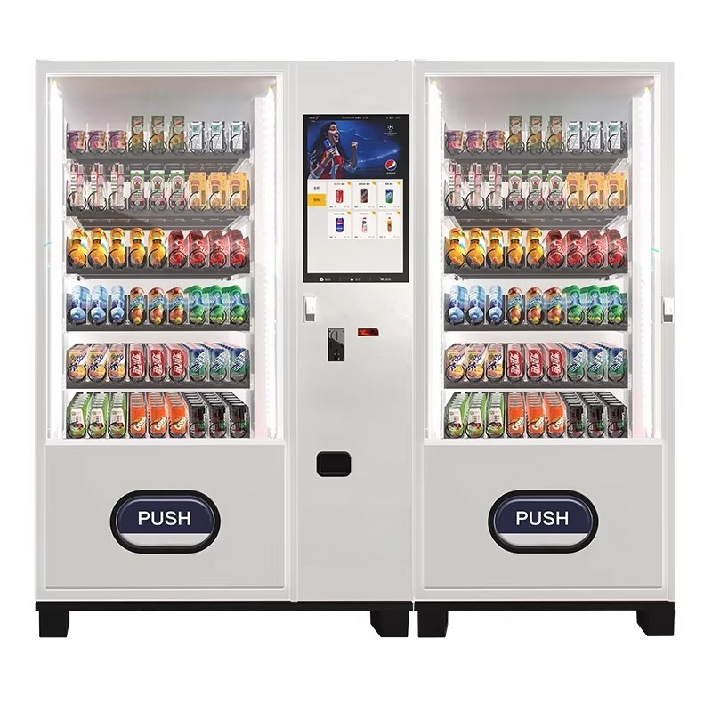 자동 냉음료 자판기 스마트 음료 스낵 식품 디스펜서 상 - Snacks Food Usa 리뷰 및 가격