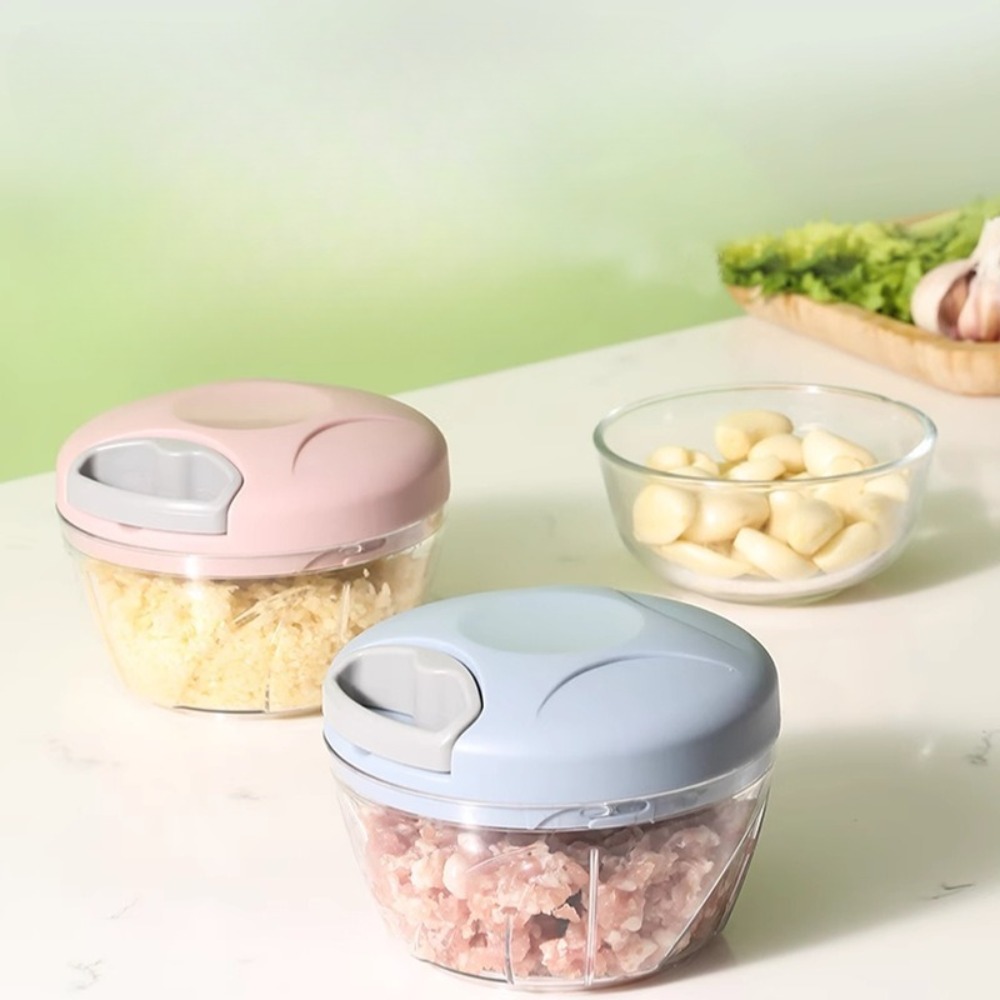 수동 프로세서 500ml-3개의 칼날이 있는 푸드 커터 - Food & Snacks Coloring 리뷰 및 가격