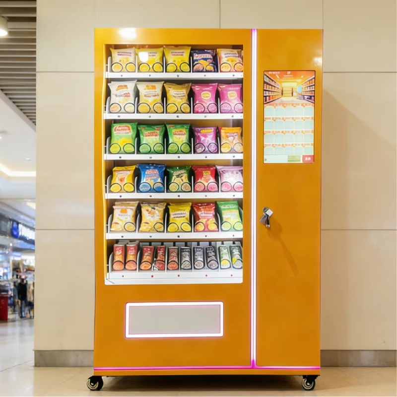 자동 스낵 자판기 상업용 음료 판매 디스펜서 스마트 푸 - Snacks Food Usa 리뷰 및 가격