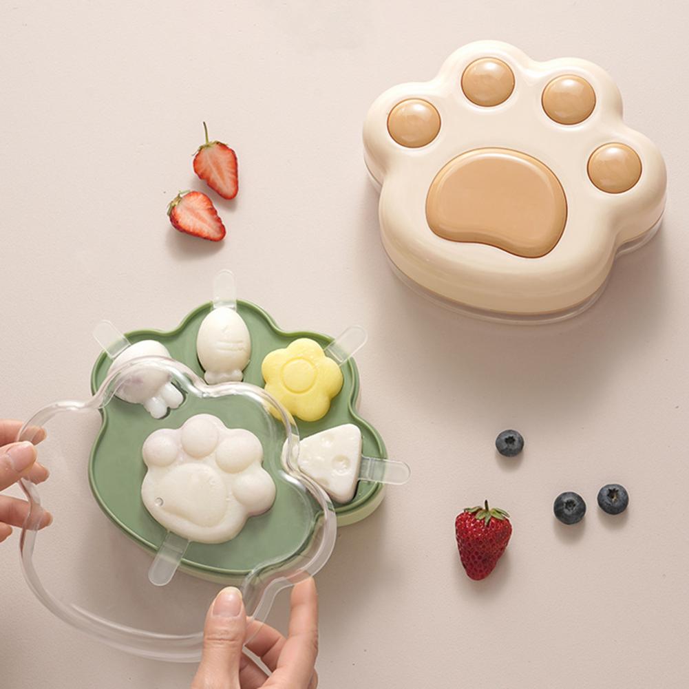 실리콘 아이스 트레이 아이스 팝 몰드(뚜껑 포함) 식품 - Homemade Food Snacks 리뷰 및 가격